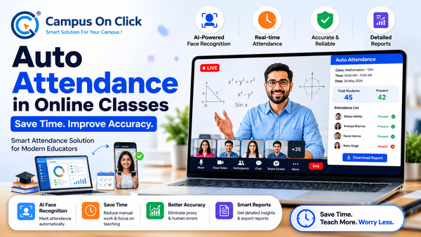 Auto Attendance in Online Classes: Save Time
